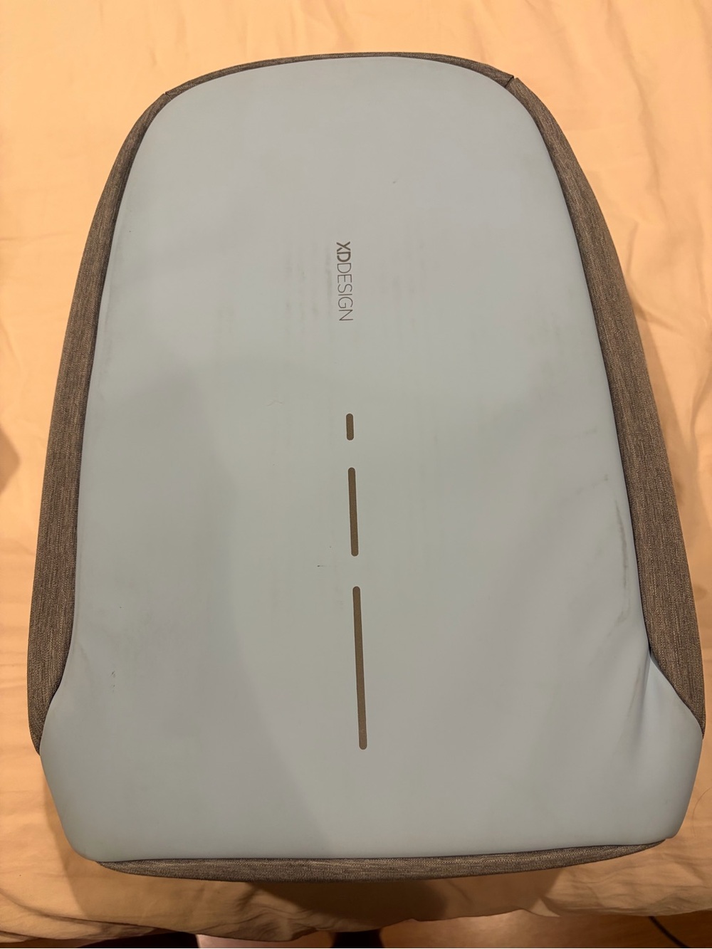 XD Design Light Blue Anti-Theft Backpack